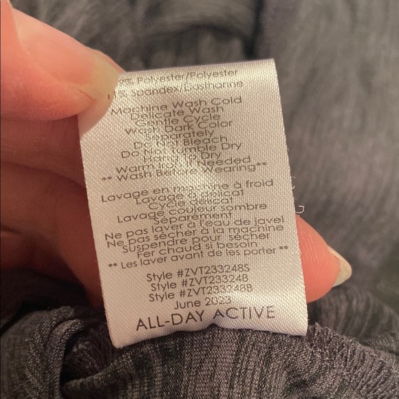 Z Supply Charcoal Long Sleeve Tee - Picture 11 of 12